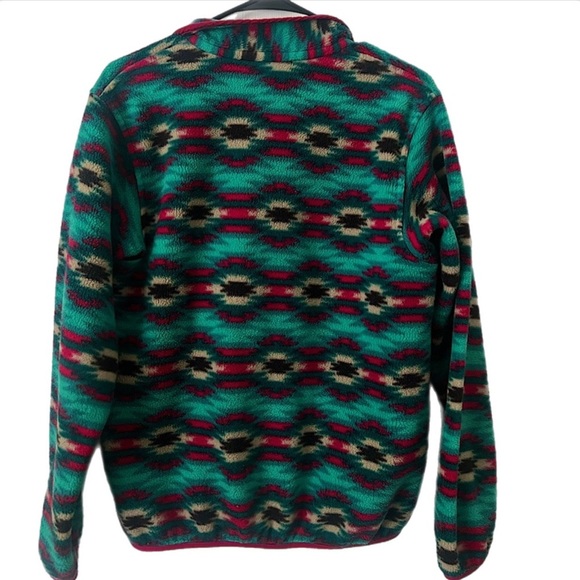 Patagonia Women’s Synchilla Aztec Multicolor Fleece Pullover - Picture 3 of 3